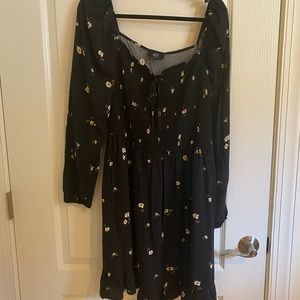CCX Black floral dress